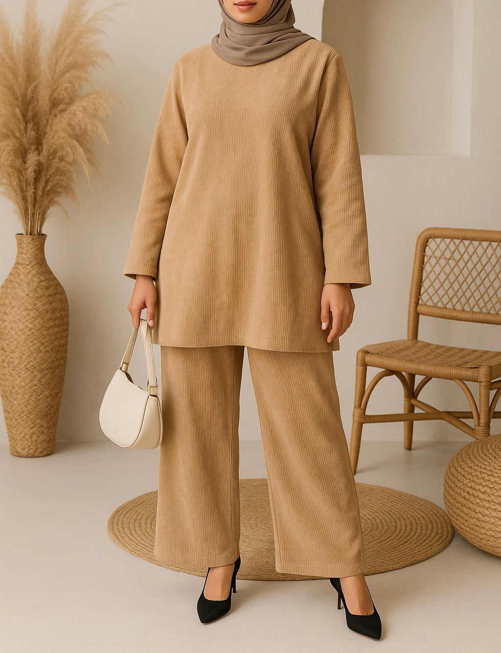 JADA COORD set *beige*