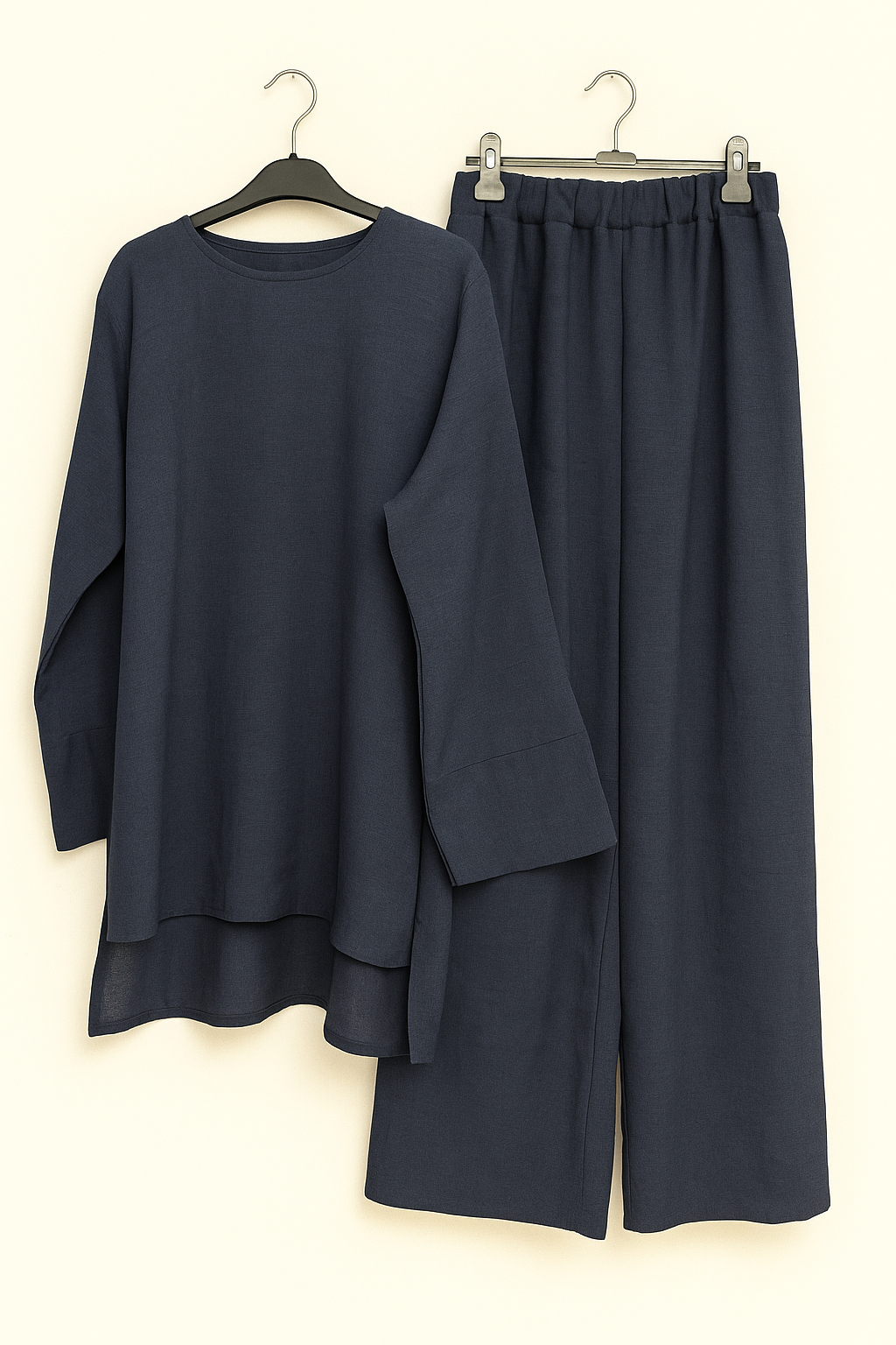 AYLA Textured Coord Set *Navy*