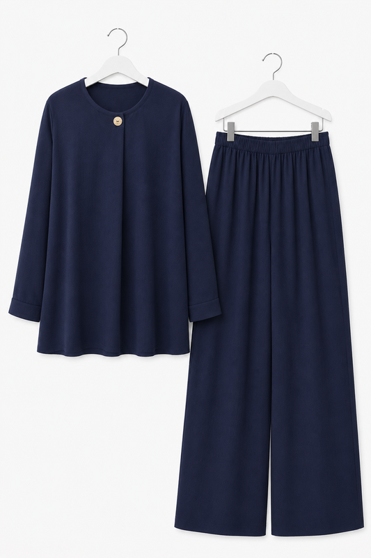 ARIYA essential coord set *navy*