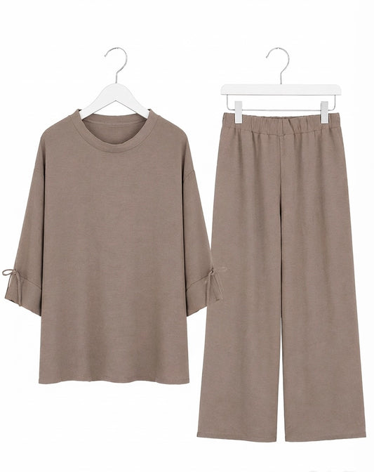 ZARA everyday coord TAUPE