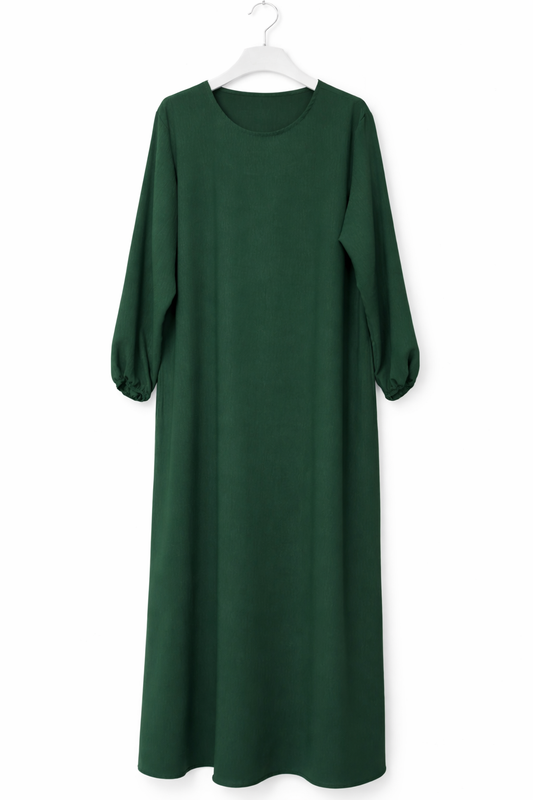 HAYA essential abaya EMERALD
