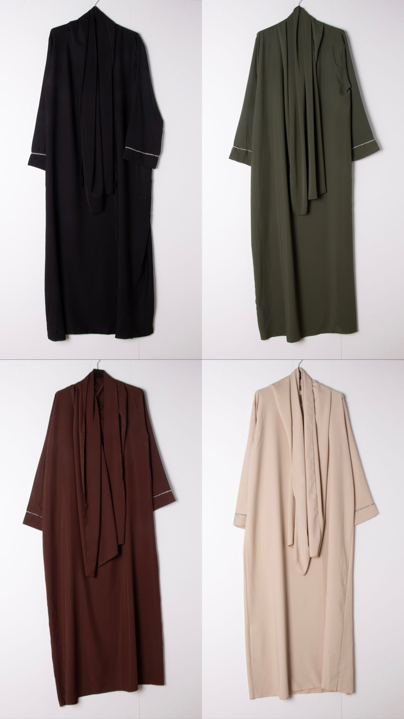 Diamond Sleeve Abaya * ALL COLOURS *