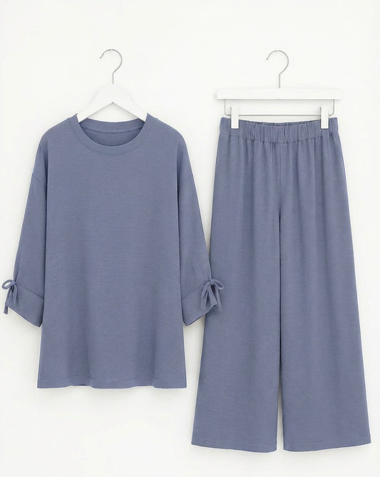 ZARA everyday coord DUSTY BLUE