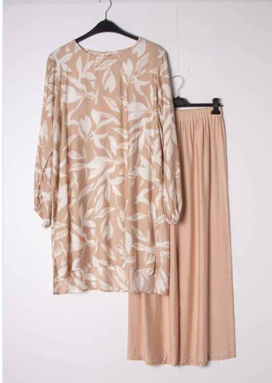 ZARA COORD in peach