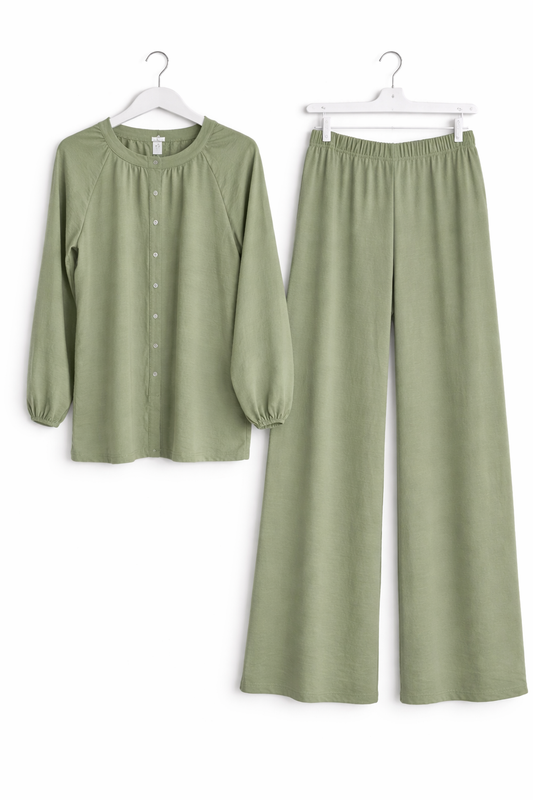 ZARIA coord set *soft green*