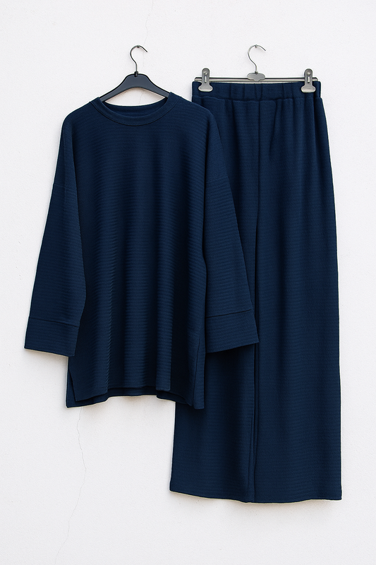 REYA Textured Coord *Navy*